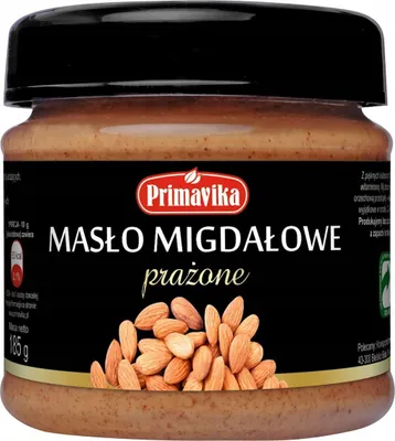 Obrázek produktu pro Pasta z Migdałów Prażonych Primavika 185 g