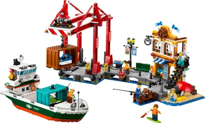 Immagine prodotto di LEGO® City 60422 Porto con nave da carico