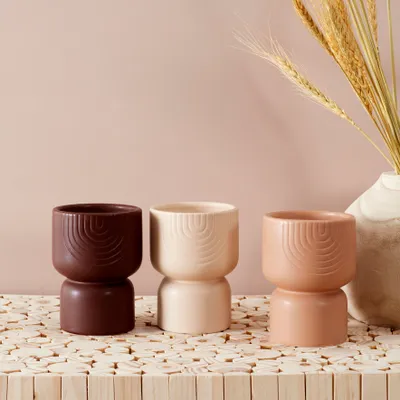 Produktbild von Set mit 3 Sahana Keramikkerzen