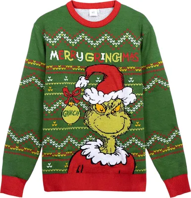 Produktbild von Weihnachtspullover Der Grinch Grün L
