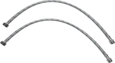 Obrázok produktu pre Flexibilná sanitárna súprava 600 mm, odtoková hadica 1/2" na 3/8"