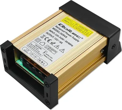 Image de Qoltec LED alimentation à découpage IP45 | 60W | 12V | 5A | étanche