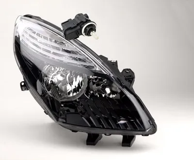 Zdjęcie produktu dla Reflektor przedni prawy do Renault Scenic III (2009-2011), żarówka H7, z silnikiem elektrycznym