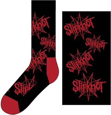 Produktbild von SLIPKNOT Socken - Logo & Nonogram