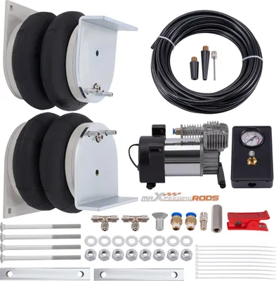 Image de 2pcs Suspension pneumatique avec kit compresseur 12V pour Vauxhall Movano 2010-2020 4000 KG