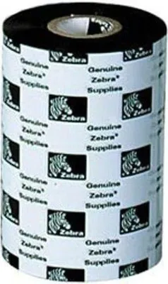 Zdjęcie produktu dla Zebra Ribbon, Wax/Resin, 110mm x 74m