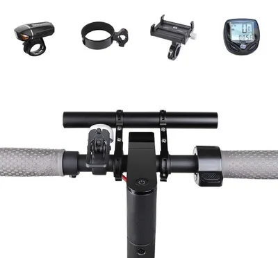 Produktbild von Pro-mounts E-Step Lenkerverlängerung groß schwarz