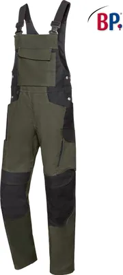 Produktbild von BP® Latzhose - oliv/schwarz - 56/58l