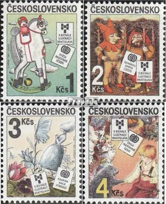 Produktbild von Briefmarken Tschechoslowakei 1985 Mi 2827-2830 (kompl.Ausg.) postfrisch Kinderbuch