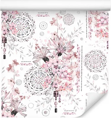 Obrázek produktu pro 10m VLIES TAPETE Roll Schüne Flowers Ornaments XXL