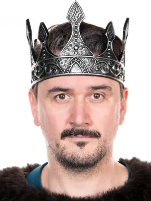 Produktbild von Fantasy Fürstenkrone silber