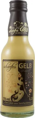 Produktbild von "scharfes GELB" Karamell (Likör / 0,2 l / 15 % vol.)