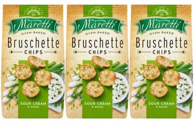 Produktbild von Maretti Gebackene Brotringe Sauerrahm & Zwiebel 3 x 70 g