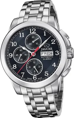 Produktbild von Jaguar Edelstahl Herren Uhr Chronograph Elegant Luxus silber Le Chronographe D2UJ978/3