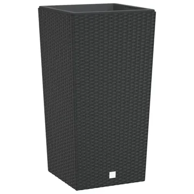 Image de Bac à plantes avec insert amovible Anthracite 21/49 L PP