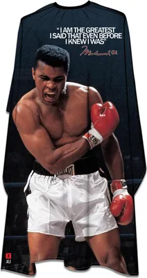 Obrázek produktu pro Kadeřnická pláštěnka pro stříhání BDS XXL BOX Muhammad Ali