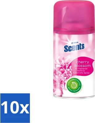 Zdjęcie produktu dla At Home - Fragrances - Refill - Cherry Blossom - Refreshing - 250 ml - Value pack - 10 szt
