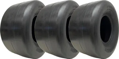 Obrázek produktu pro pneumatiky 18x9.50-8 Smooth pro sekačky na trávu, 4vrstvé, bezdušové, vzor P607, 425 kg (sada 3 kusů)