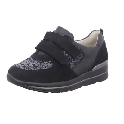 Produktbild von WALDLÄUFER Damen  Schnürschuhe sportlich schwarz Gr. 41/2
