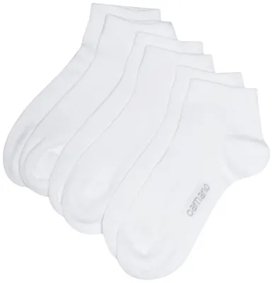 Immagine prodotto di Camano Mädchen 3723, calzini a tubo, confezione da 3, colore bianco (White 1), taglia 39-42
