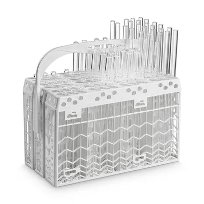 Produktbild von HALM Glassrohhalm Spülkorb Besteckkorb für Glastrinkhalme 1 Stück