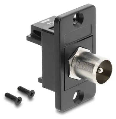 Obrázok produktu pre DeLOCK 91204, F/IEC, IEC, F-typ, Samec, Samica, 75 ohm
