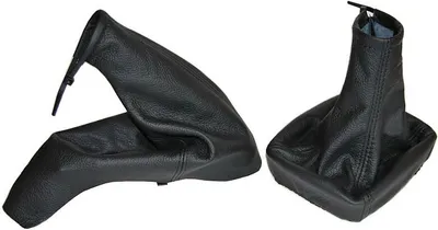 Produktbild von Schaltsack + Handbremssack passend für Opel Vectra A Bj. 1988-1995 Echtes Leder