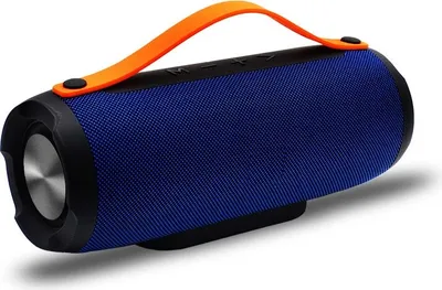 Image de Hopestar-E13 Haut-parleur Bluetooth 10W sans fil, caisson de basses stéréo avec radio FM MP3 TF - Bleu