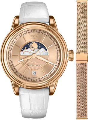 Image de Montre Aviator pour femme V.1.33.2.260.4WM-SET or rose