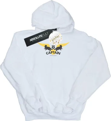 Produktbild von Harry Potter - "Hufflepuff" Kapuzenpullover für Jungen BI7874 (152-158) (Weiß)