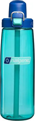 Produktbild von NALGENE NG Sustain Freshflow Wasserflasche Aqua mit Strohhalm, 650 ml