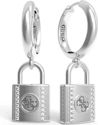 Obrázek produktu pro Stříbrná kolekce náušnic Guess Keep me close - žena