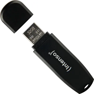 Obrázok produktu pre Intenso Speed Line, 32 GB, USB Typ-A, 3.2 Gen 1 (3.1 Gen 1), 70 MB/s, Čiapky, Čierna