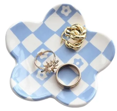 Image de Boîte de rangement en céramique pour bijoux