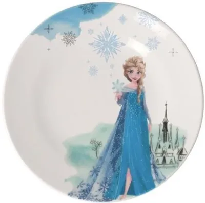 Obrázek produktu pro Villeroy & Boch, dětský talíř s motivem pohádky Frozen, plochý
