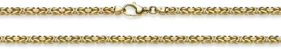 Produktbild von Goldkette Königskette Länge 19cm - Breite 3,0mm - 585-14 Karat Gold