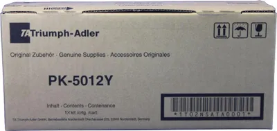 Produktbild von Utax Tonerpatrone - PK-5012Y - 1T02NSAUT0 - gelb - 10.000Seiten