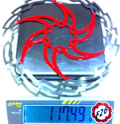 Produktbild von XLC Fahrrad Bremsscheibe Br-X02 MTB DISC 180mm Rot