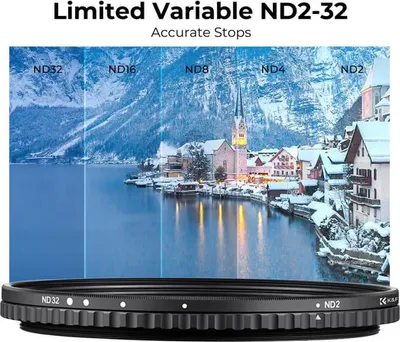 Produktbild von K&F Nano X Variabler Filter ND2-ND32 72mm