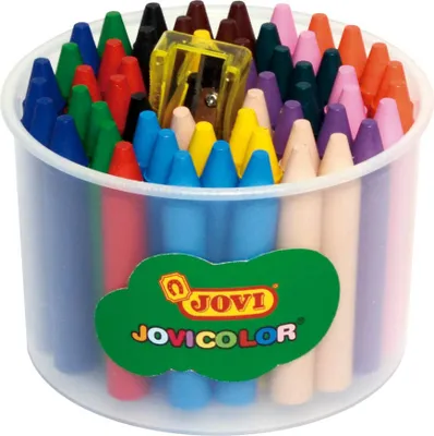 Obrázok produktu pre JOVI 980/60 JOVI Wax Crayons Jumbo Wachsmalstifte farbsortiert, 60 St.