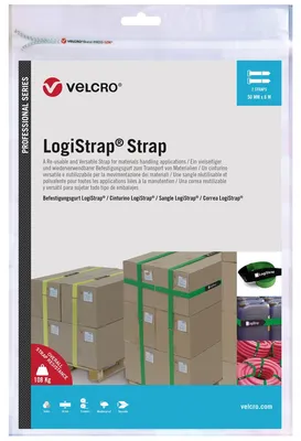 Zdjęcie produktu dla Pasek VELCRO® Logistrap® 50 mm x 6 m, 2 sztuki, zielony