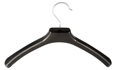 Produktbild von Kleiderbügel für Jacken, Mantelbügel, 45 cm, schwarz, W45b, NEU, 10 Stück