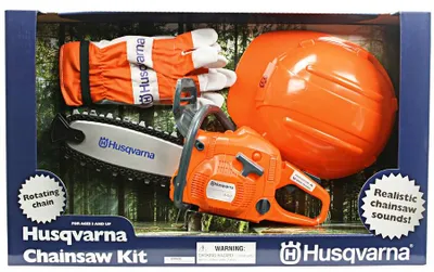 Produktbild von Husqvarna Kinder Spielzeug Kettensägen Säge Set (ohne Batterie)