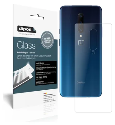 Produktbild von 2x Schutzfolie für OnePlus 7 Pro Rückseite matt - Anti-Shock 9H Folie Glass