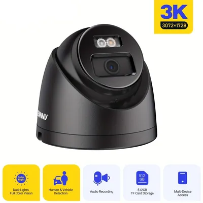 Produktbild von 5-Megapixel-Überwachungskamera - IP-Kamera - Turmkamera - CCTV-Kamera - Überwachungskamera