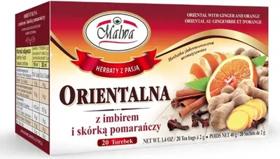 Obrázek produktu pro Malwa Oriental Tea 40 G (20 X 2 G)