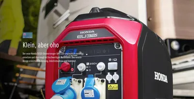 Obrázek produktu pro Honda EU32i - přímé vstřikování benzinu, ovládání aplikací