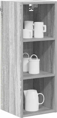 Produktbild von Eleganter Möbel Hängeschrank Graues Sonoma 30 x 29,5 x 80cm Holzwerkstoff - CJG855969 - Küchenschränke