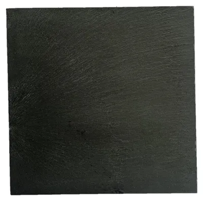 Produktbild von SCHIEFER-DEKOPLATTE. 25x25cm. Kanten GESCHNITTEN
