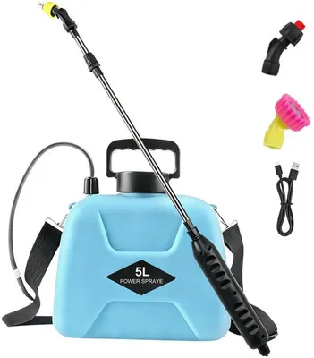 Tragbarer elektrischer Sprüher mit 5 Liter Kapazität für Gartenarbeit